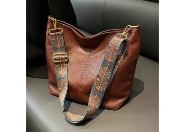 Sac à bandoulière décontracté - MARRON