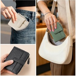 Portefeuille Femme En Cuir